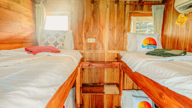 bateau partagé - cabine 4 lits