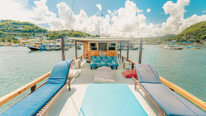 bateau partagé - espace commun