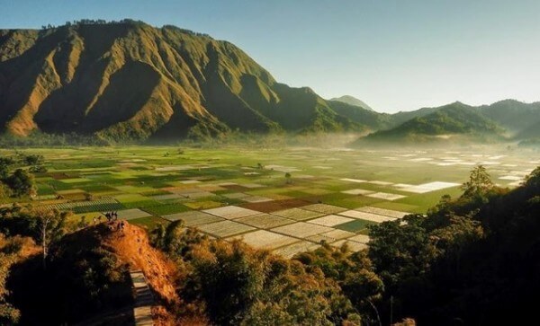 La vallée de Sembalun à Lombok